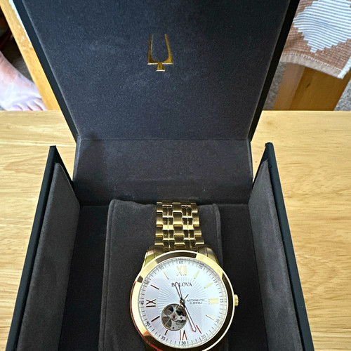 Bulova men automatic open - bulova,