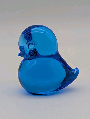 Swedish art glass - bird, by