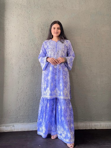 Premium lucknowi chikankari - lucknowi,