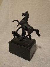 Russian Bronze Sculpture Man &