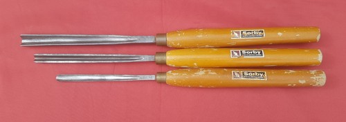 Vintage old set sorby - set, 3