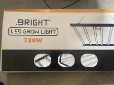BRIGHT 720w LED Full Spectrum Dimmable Indoor Grow Light With Built In Driver