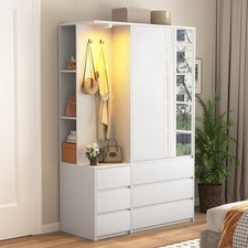 Wardrobe Closet with LED