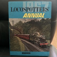 railway trains books Ian Allan Locospotters Annual 1967 GM Kichenside