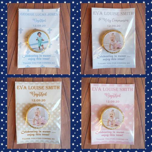 Personalised chocolate photo