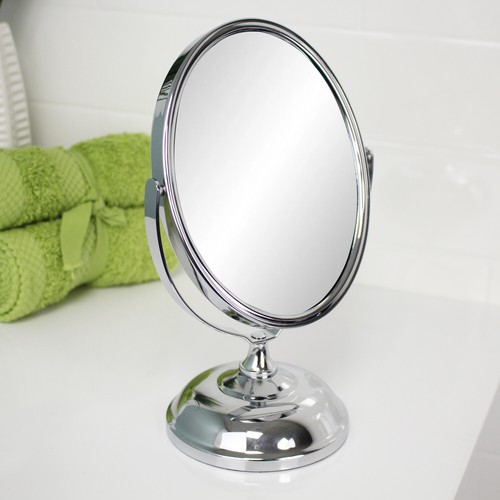 Magnifying table vanity mirror - table,