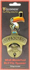 Guinness Gilroy Wall Mounted Bottle Opener - Licensed - Official
