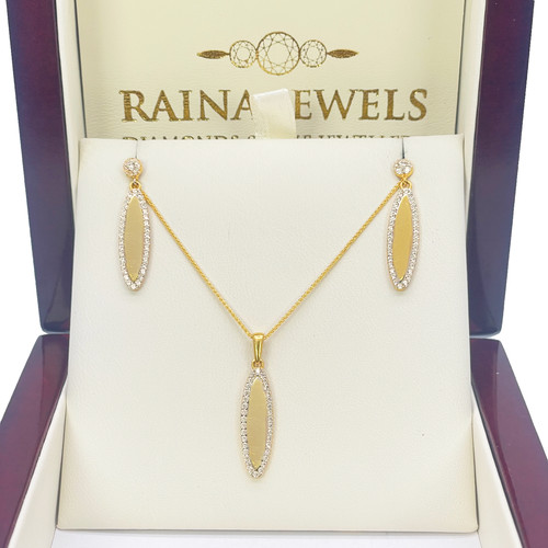22ct yellow gold - leaf, shape