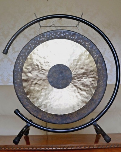Bronze handcrafted chau gong - bronze,