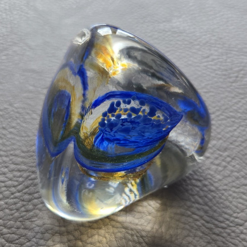 Caithness glass paperweight - glass,
