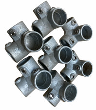 7 x Key Clamps 128-D48 3 Way