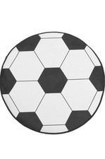 Sewroro Soccer Rug Round