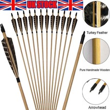 12X 32" Wooden Arrows with
