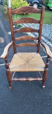 Antique Ladder Back Carver