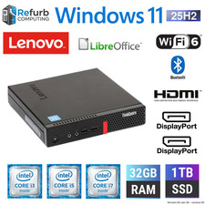 Lenovo Mini PC Windows 11 Tiny