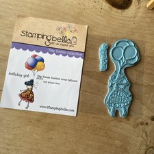 Stamping Bella Birthday Girl Rubber Stamp