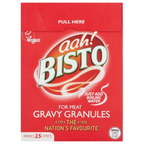 Bisto for meat - for, gravy