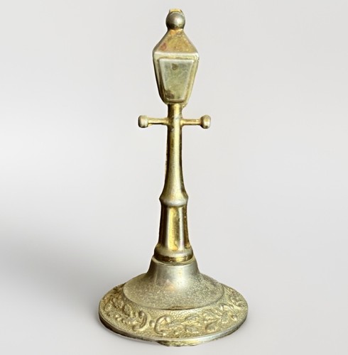 Vintage brass street lamp - vintage,