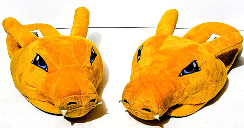 Charizard pokémon slippers - pokémon,