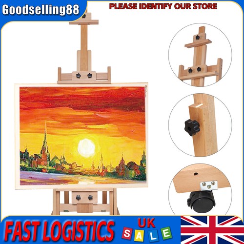 Large studio easel - easel, h-frame