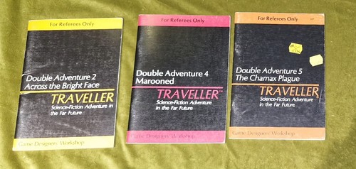 Traveller rpg double adventure - traveller,