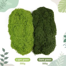 200g fake moss dark green - fake,