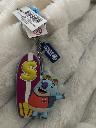 Smiggle kangaroo beach keyring - kangaroo,