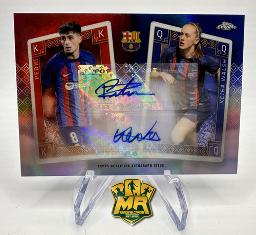 Topps barcelona chrome team - topps,