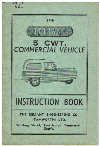 Reliant regal mk1 - reliant,