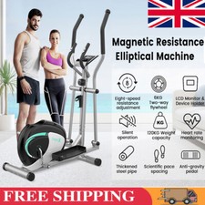 Magnetic Elliptical Cross Trainer Fitness Cardio Training 8 Levels Home Gym UK