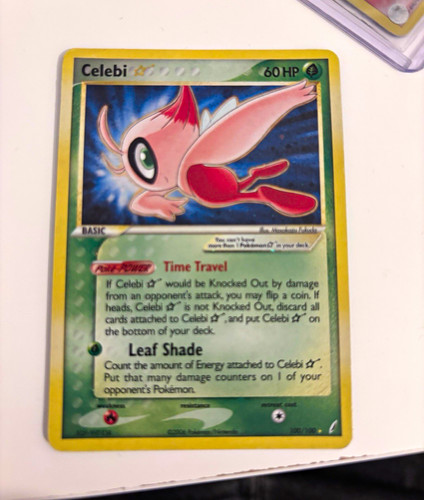 Celebi gold star crystal - celebi,