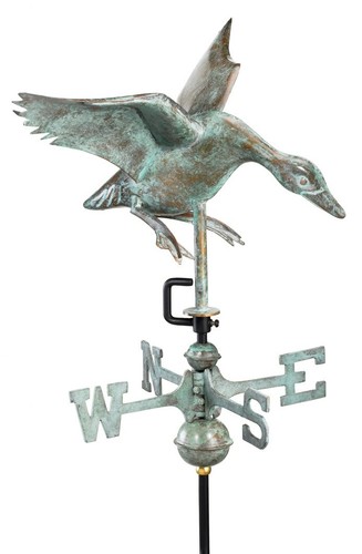 Landing duck copper - duck,