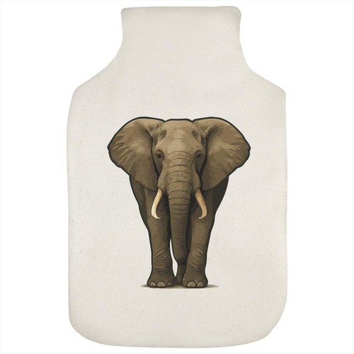 Proud elephant hot water - hot,