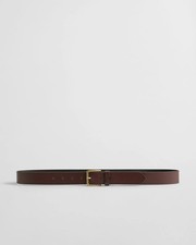 GANT Mens Leather Belt - 237 Soil Brown