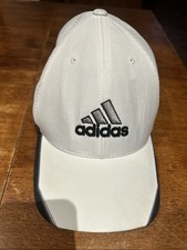 Adidas Taylormade R15 Baseball Cap Flex Size L/Xl White New Without Tags