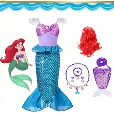 Little Mermaid Costume Girls