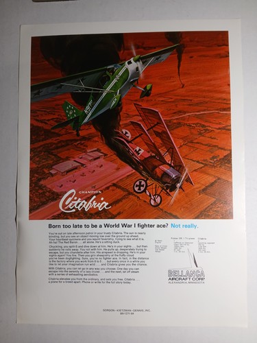 Champion citabria print proof - champion,