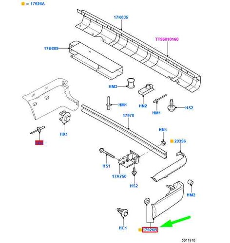 Ford transit mk3 - transit, bumper