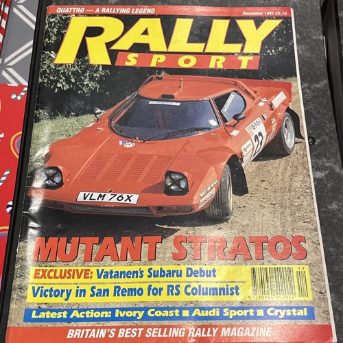 Rally sport december 1991 - rally,