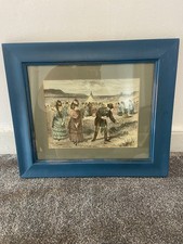 Vintage Framed Print Of The