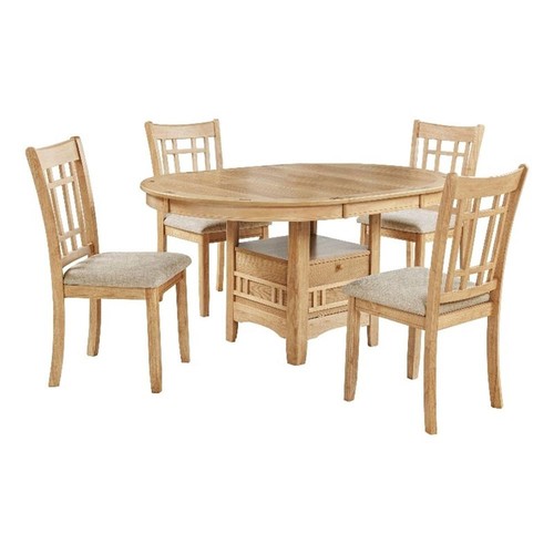 Coaster lavon piece oval - lavon, 5-piece