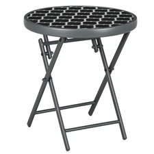 Round Folding Side Table