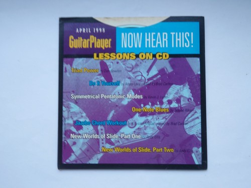 Guitar player lessons cd - player, on