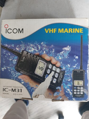 Icom handheld vhf radio - vhf, ic-m31