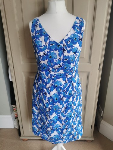 Kaliko blue white 100 linen - kaliko, 100%