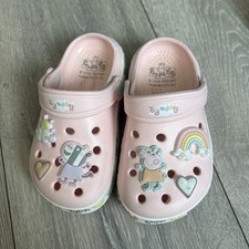 George Girls Size 7 Pink Peppa