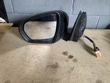 Peugeot 3008 Front  Electric Folding Wing Mirror Left 2017 -2019 SUV 4/5dr Black
