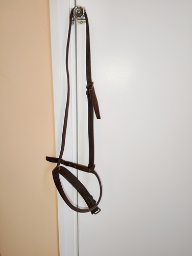 Pony caverson noseband - caverson, brown