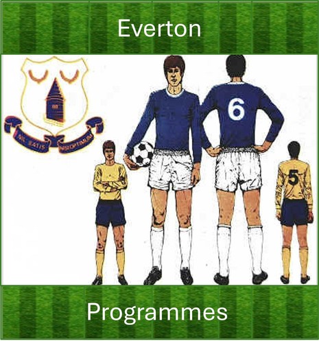 Programme everton football - programme,