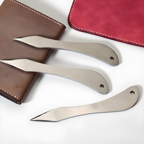 Leather edge creaser stainless - leather,